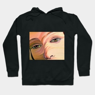 The look of venus Scarf Hoodie